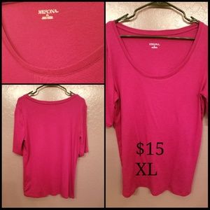 Merona red tshirt